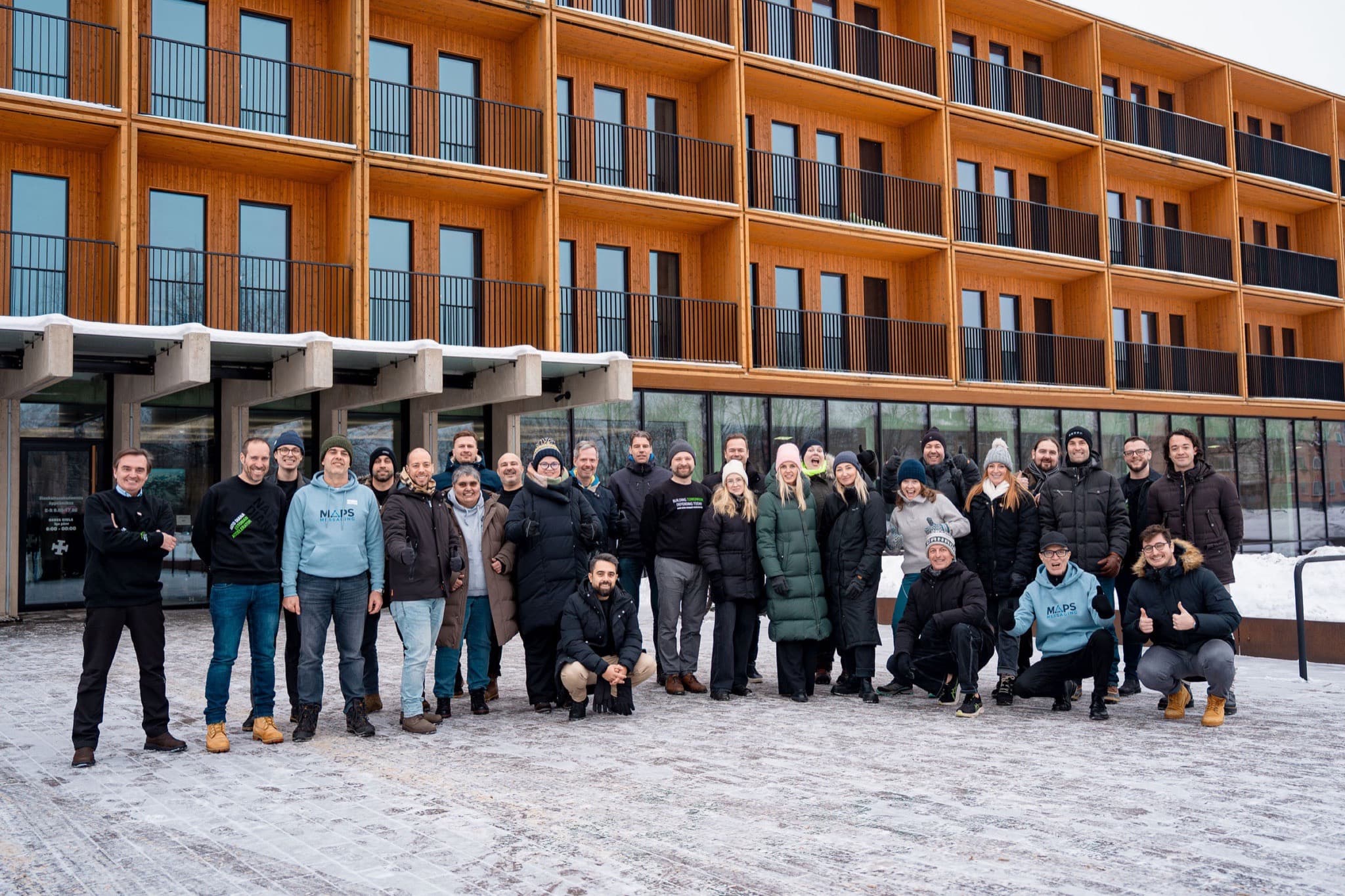 The third cohort of NATO DIANA innovators assigned to the Tehnopol incubator.